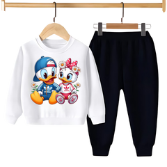 DONALD & DAISY PRINTED SWEATSHIRT SET