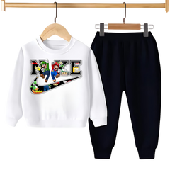 NIKE MARIO PRINTED SWEATSHIRT SET