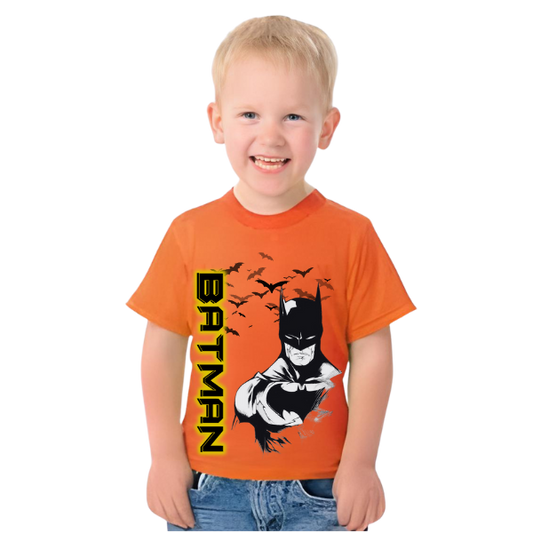 BAT MAN Printed T Shirt for Kids