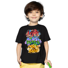 LOVE,PEACE,JOY KIDS T SHIRT