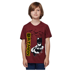 BAT MAN Printed T Shirt for Kids