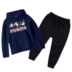 PANDA KIDS HOODIE SET