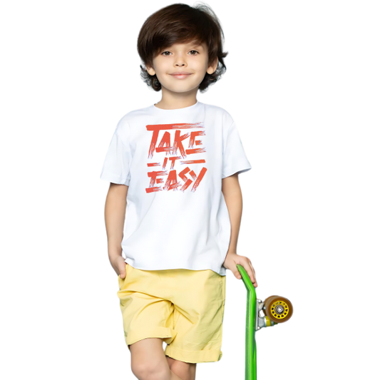 TAKE IT EASY KIDS T SHIRT