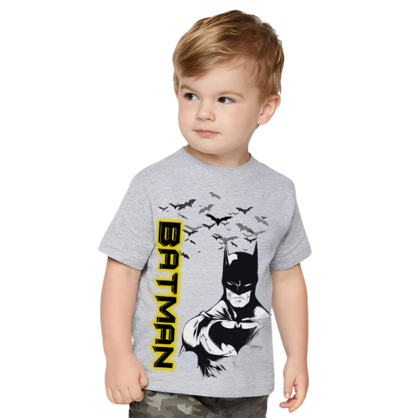 BAT MAN Printed T Shirt for Kids