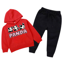 PANDA KIDS HOODIE SET