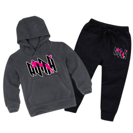 PUMA CAT KIDS HOODIE SET