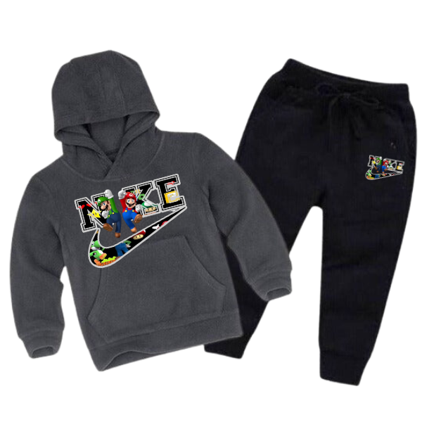 MARIO BRO'S NK KIDS HOODIE SET