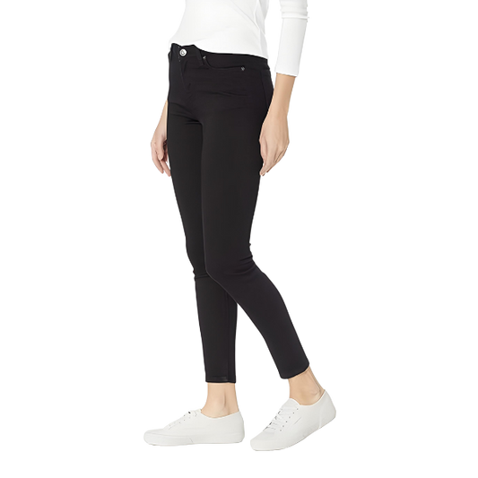 DENIM SKINNY SLIM JEANS FOR WOMEN- BLACK