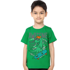 AWESOME DINO T Shirt for Kids