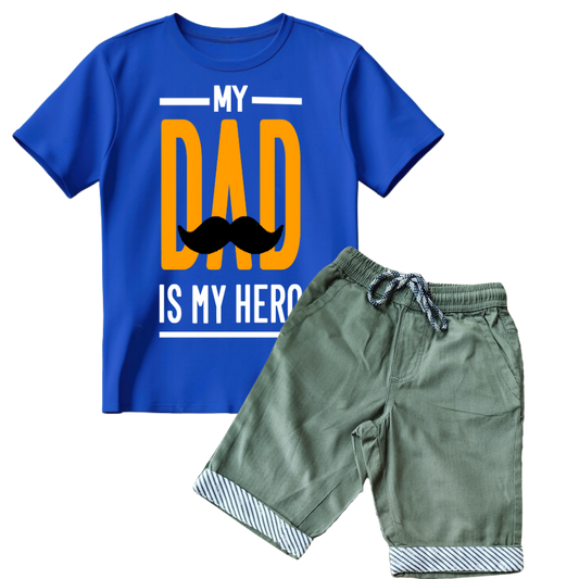 MY DAD IS MY HERO SHORT SET