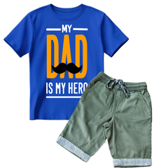 MY DAD IS MY HERO SHORT SET