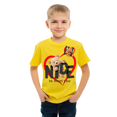 NICE TO MEET YOU KIDS T SHIRT