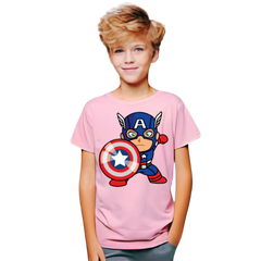 Captain America T Shirt For Kids