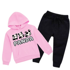 PANDA KIDS HOODIE SET