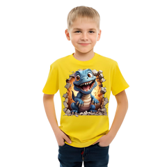 LITTLE DINO KIDS T SHIRT