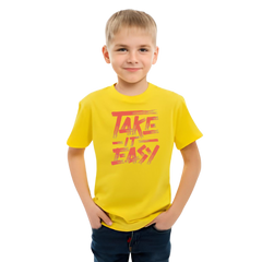 TAKE IT EASY KIDS T SHIRT