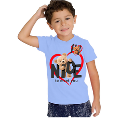 NICE TO MEET YOU KIDS T SHIRT