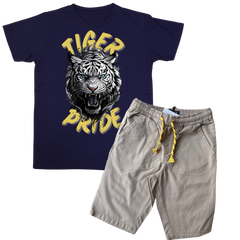 TIGER PRIDE SHORT SET