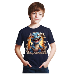 LITTLE DINO KIDS T SHIRT