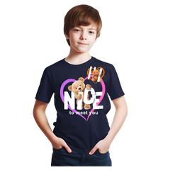 NICE TO MEET YOU KIDS T SHIRT