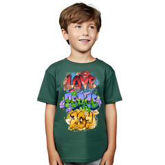 LOVE,PEACE,JOY KIDS T SHIRT