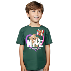 NICE TO MEET YOU KIDS T SHIRT