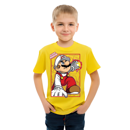 SUPER MARIO KIDS T SHIRT