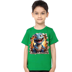 LITTLE DINO KIDS T SHIRT