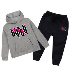 PUMA CAT KIDS HOODIE SET