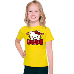 Kitty Love T Shirt For Kids