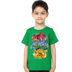 LOVE,PEACE,JOY KIDS T SHIRT