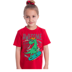 AWESOME DINO T Shirt for Kids