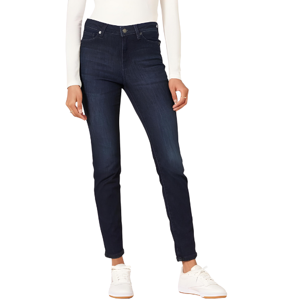 DENIM SKINNY SLIM CLASSIC JEANS FOR WOMEN- DARK BLUE