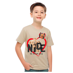 NICE TO MEET YOU KIDS T SHIRT