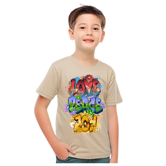 LOVE,PEACE,JOY KIDS T SHIRT