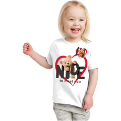 NICE TO MEET YOU KIDS T SHIRT