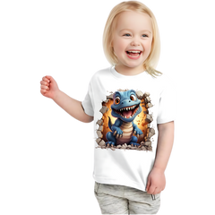 LITTLE DINO KIDS T SHIRT