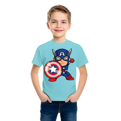 Captain America T Shirt For Kids