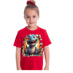 LITTLE DINO KIDS T SHIRT