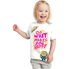 DO WHAT MAKES YOU HAPPY KID T SHIRT