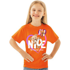 NICE TO MEET YOU KIDS T SHIRT