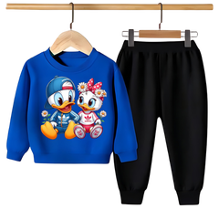 DONALD & DAISY PRINTED SWEATSHIRT SET