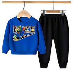 NIKE MARIO PRINTED SWEATSHIRT SET