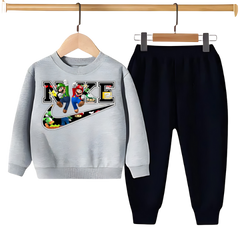 NIKE MARIO PRINTED SWEATSHIRT SET