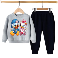 DONALD & DAISY PRINTED SWEATSHIRT SET