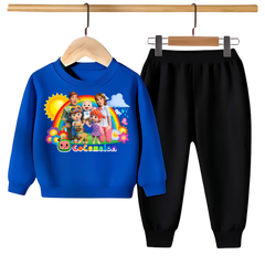 COCOMELON PRINTED SWEATSHIRT SET