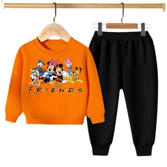 DISNEY FRIENDS PRINTED SWEATSHIRT SET