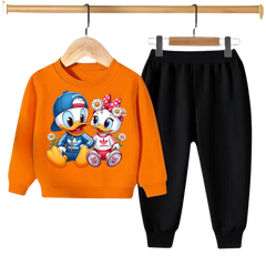 DONALD & DAISY PRINTED SWEATSHIRT SET