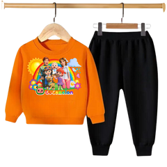 COCOMELON PRINTED SWEATSHIRT SET