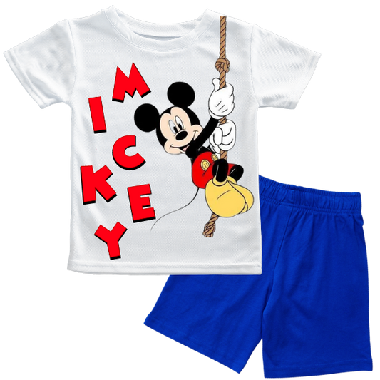 Mickey Shirt & Short Set